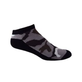Camouflage Low Cut Socks (Pack: 1-Pack, Color: Gray)
